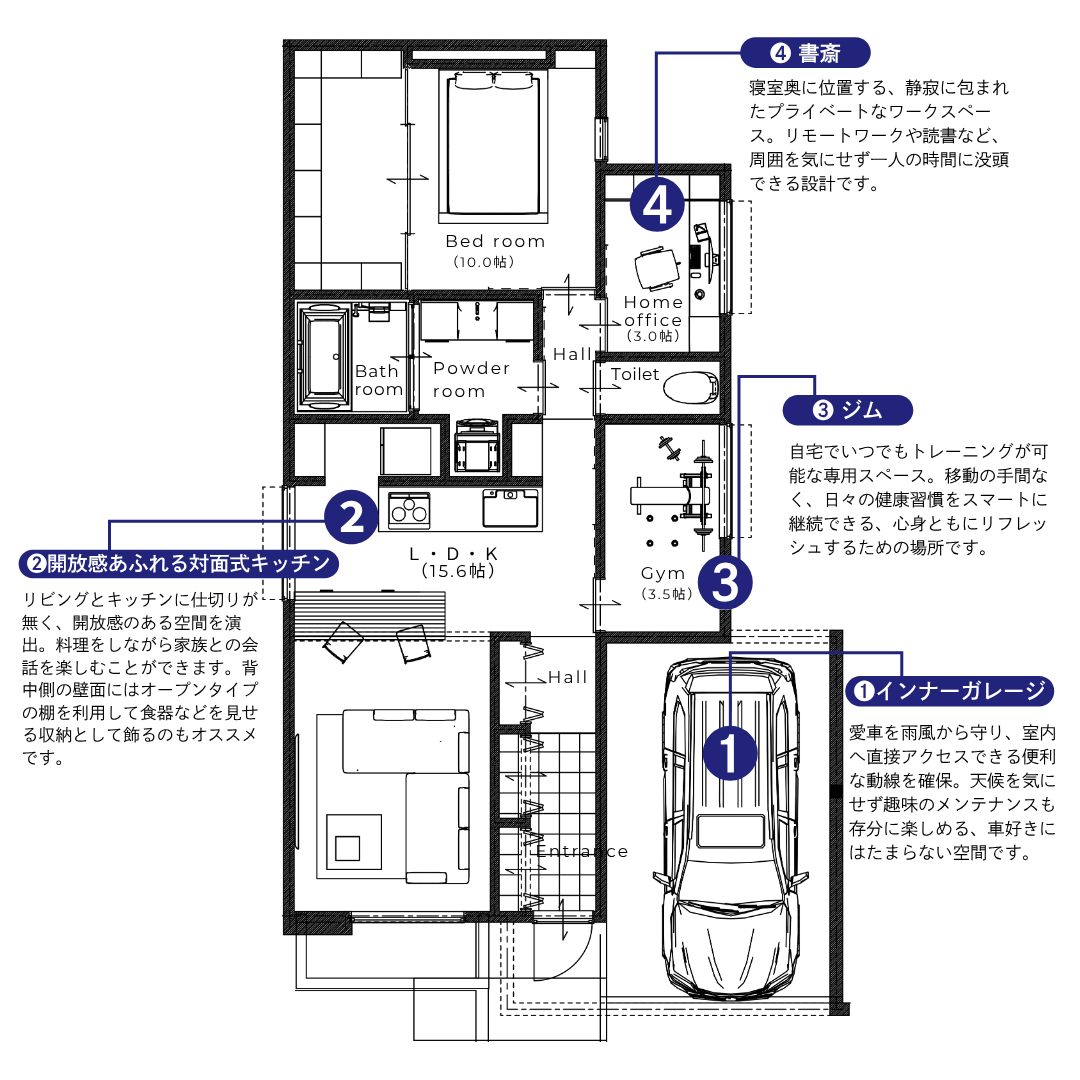 KLASSE LABEL間取り