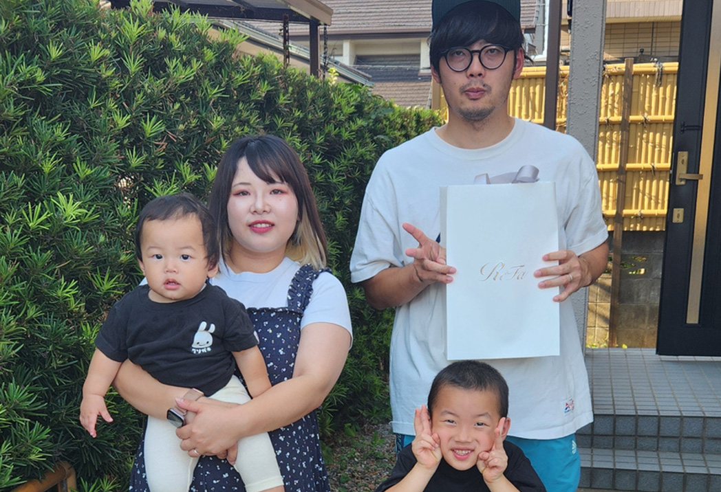 福岡市 S様ご夫妻(20代・お子様2人)